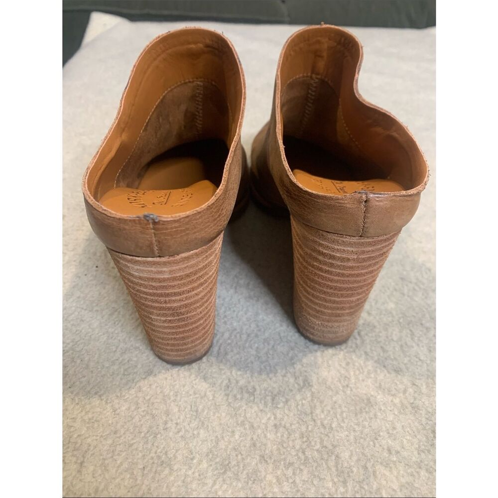 Kork-Ease Women's Brown Leather Slip-On Mules - Picture 3 of 7